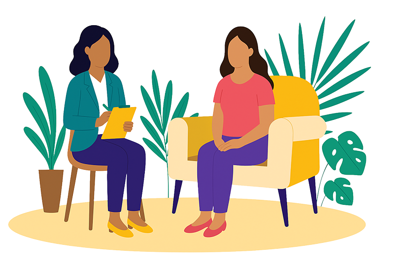 Initial intake session at Optimal LIving Center